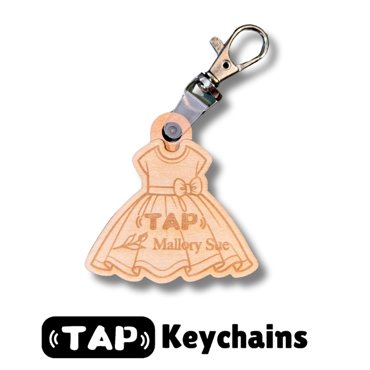 Custom Boutique Store NFC Keychain - TapKeychains