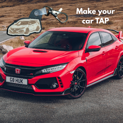 Custom Car NFC Keychain