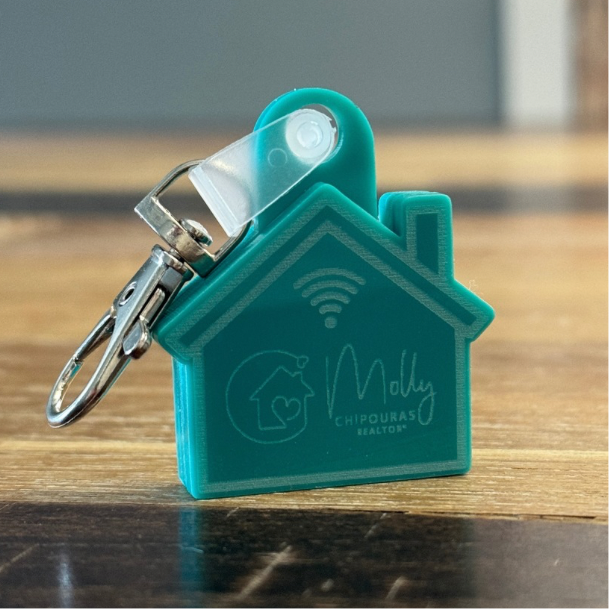 Custom Logo Realtor NFC Keychain