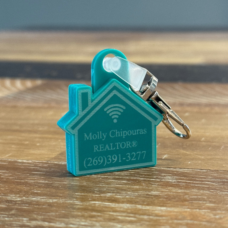 Custom Name NFC Keychains Realtors