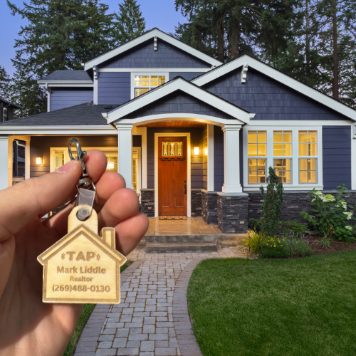 Custom Realtor NFC Keychains