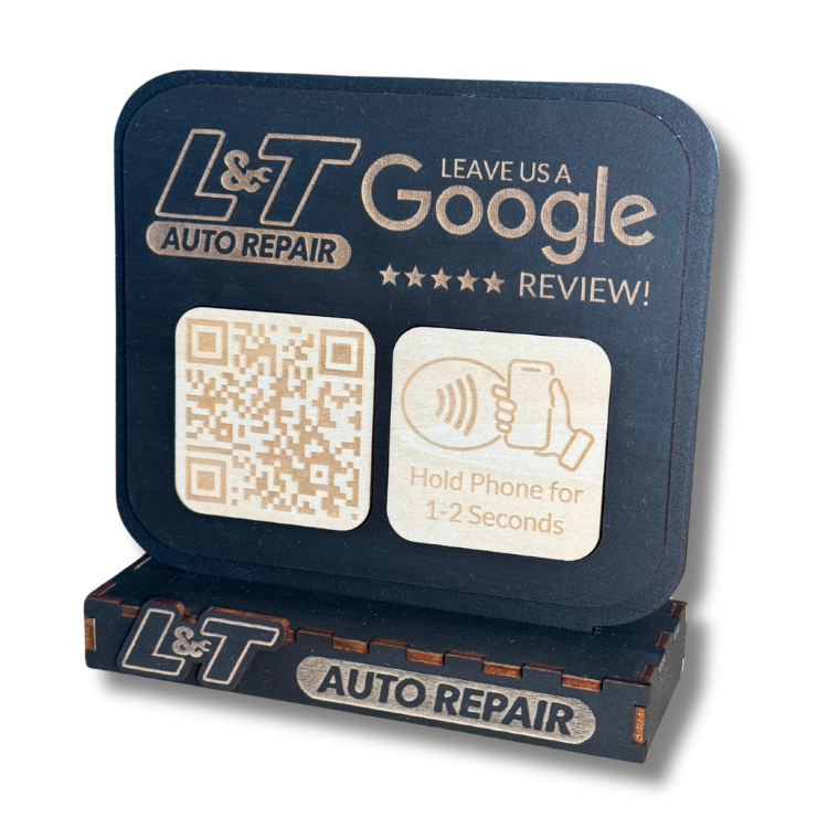 Google Reviews Stand