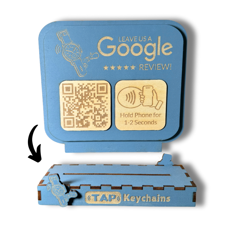 Google Reviews Stand Portable