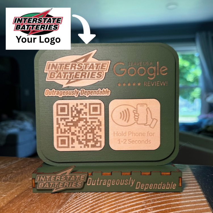 NFC Google Review Stand