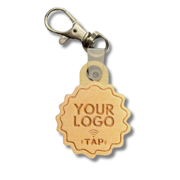 NFC Keychain Custom Logo