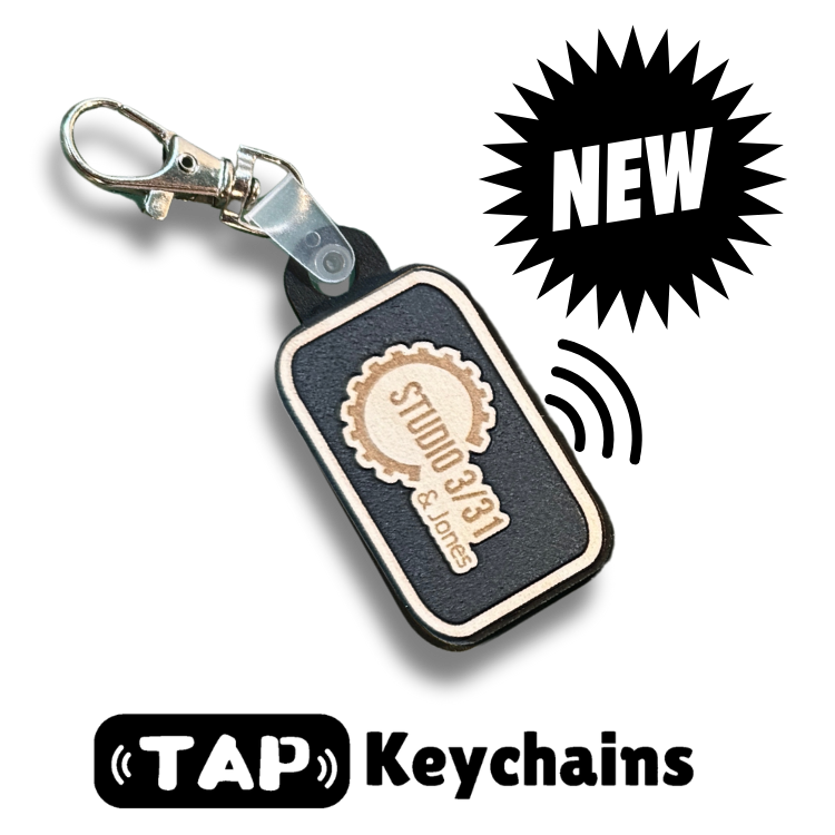 NFC Keychains Custom Logo