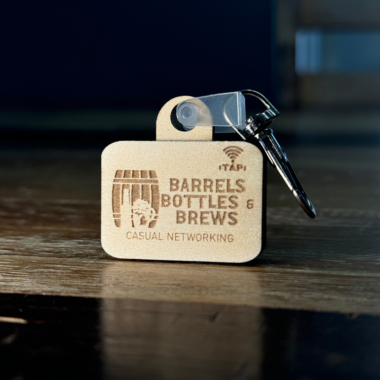 NFC Tag Keychain - Custom Logo TapKeychains