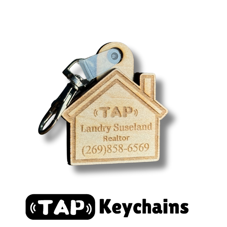 Realtor NFC Keychain - TapKeychains