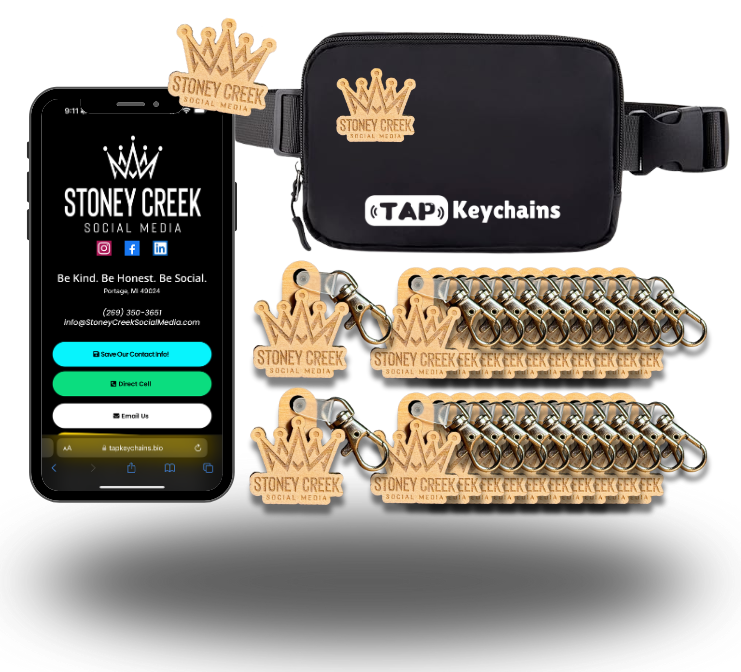 Custom NFC Keychains & Digital Profile