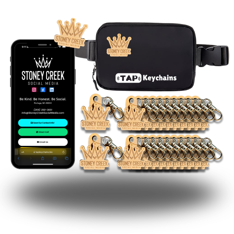 Custom NFC Keychains & Digital Profile