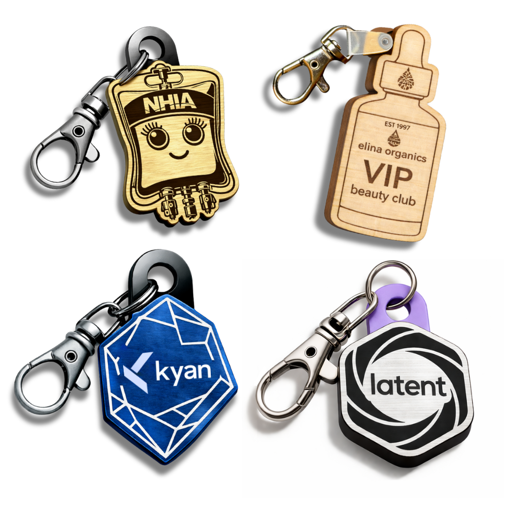 Custom Logo NFC Keychains