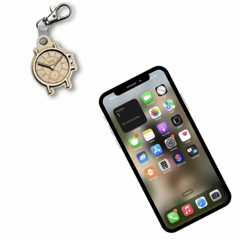 Custom NFC Watch Keychains
