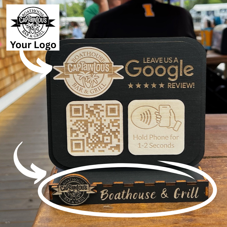 Google Review Stand