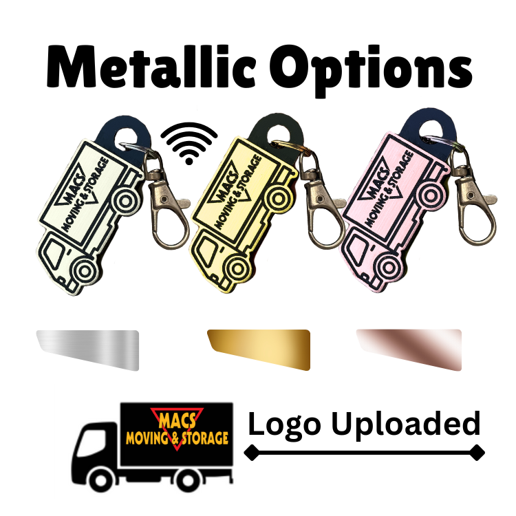 NFC Keychains Gold,Silver, Rose Gold
