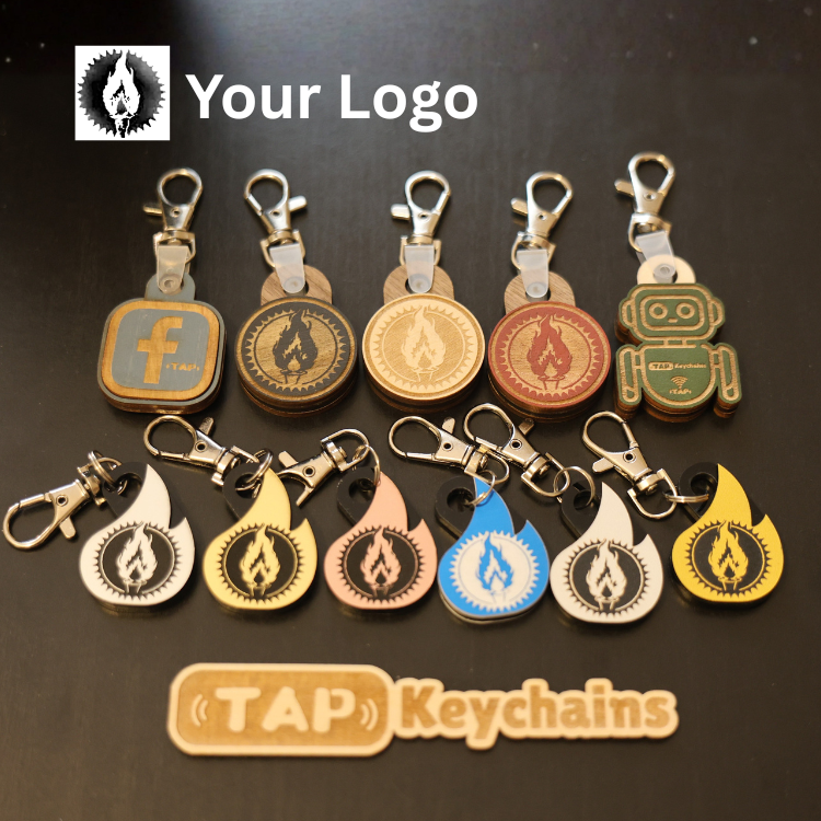 Customizable NFC Keychains | Personalized Bulk Options – Fast Shipping