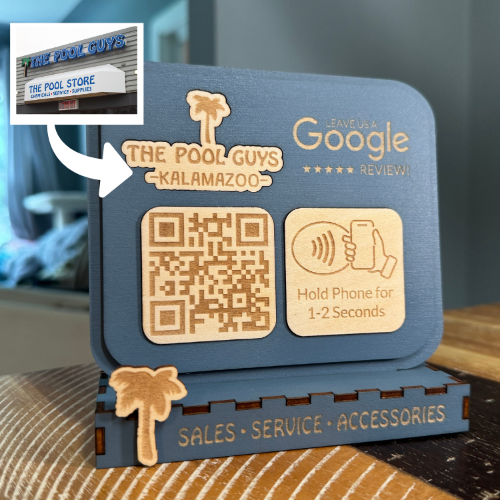 Google Review Stand