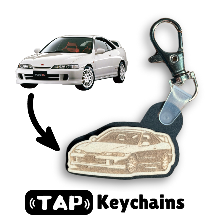Custom Car NFC Keychain