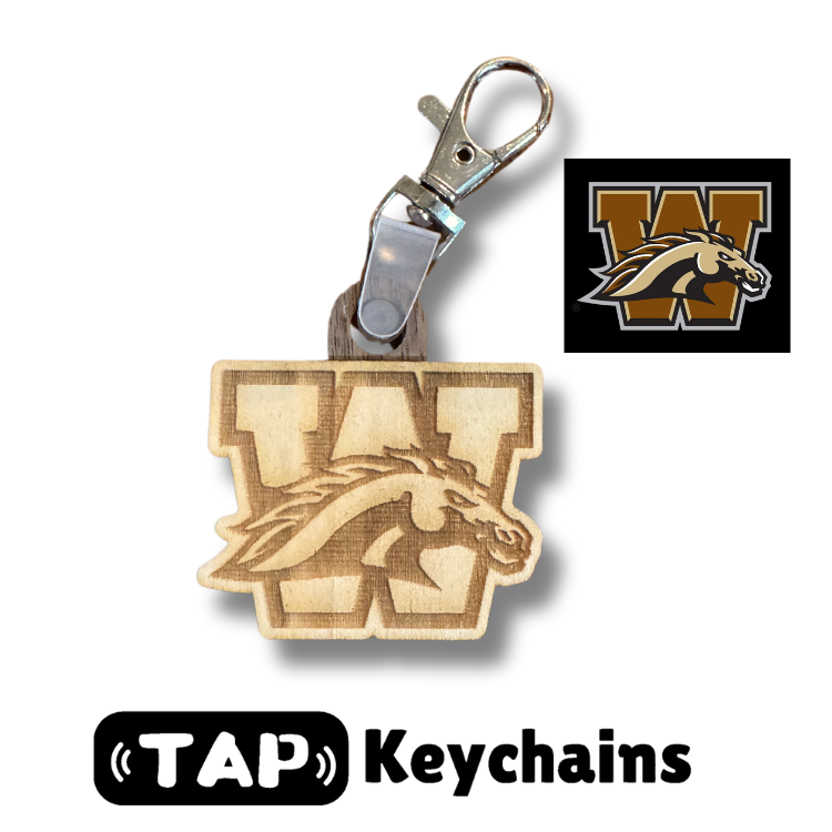 Custom Logo NFC Keychain - TapKeychains