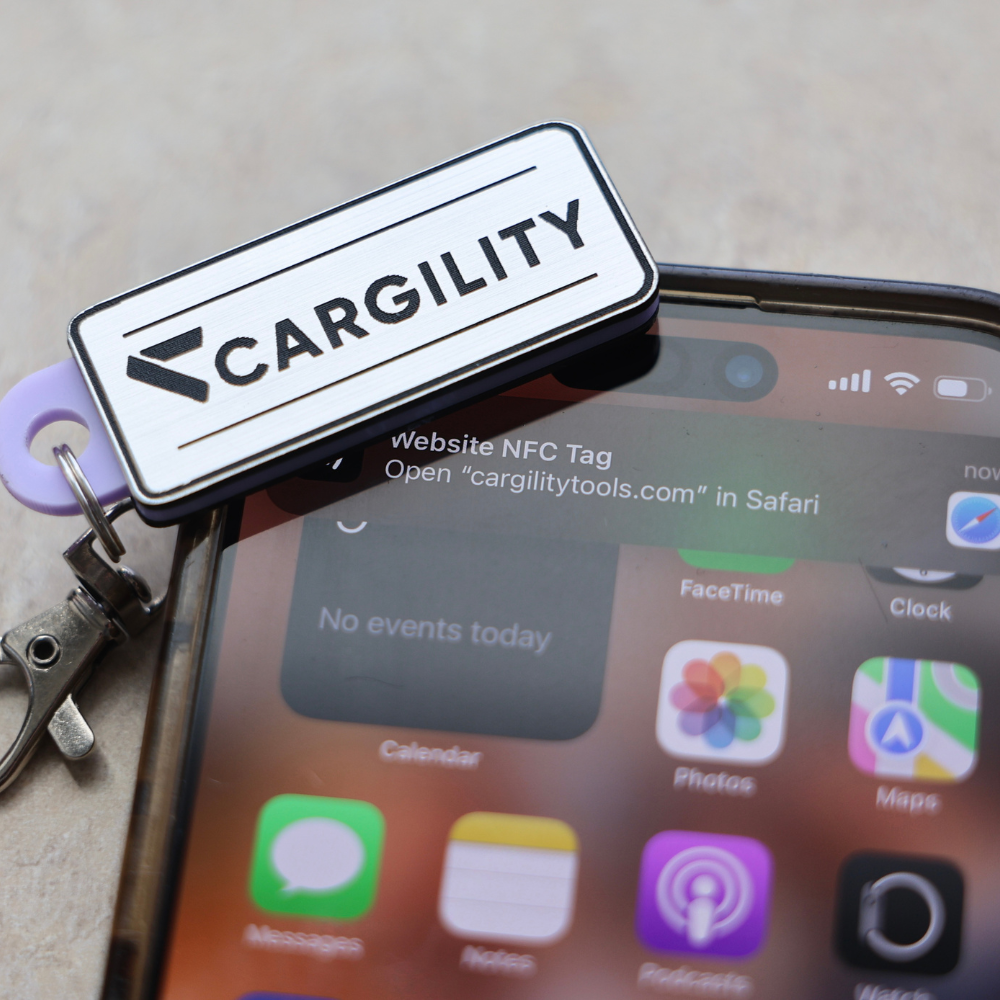 NFC Keychain Tapping phone for events/tradeshows