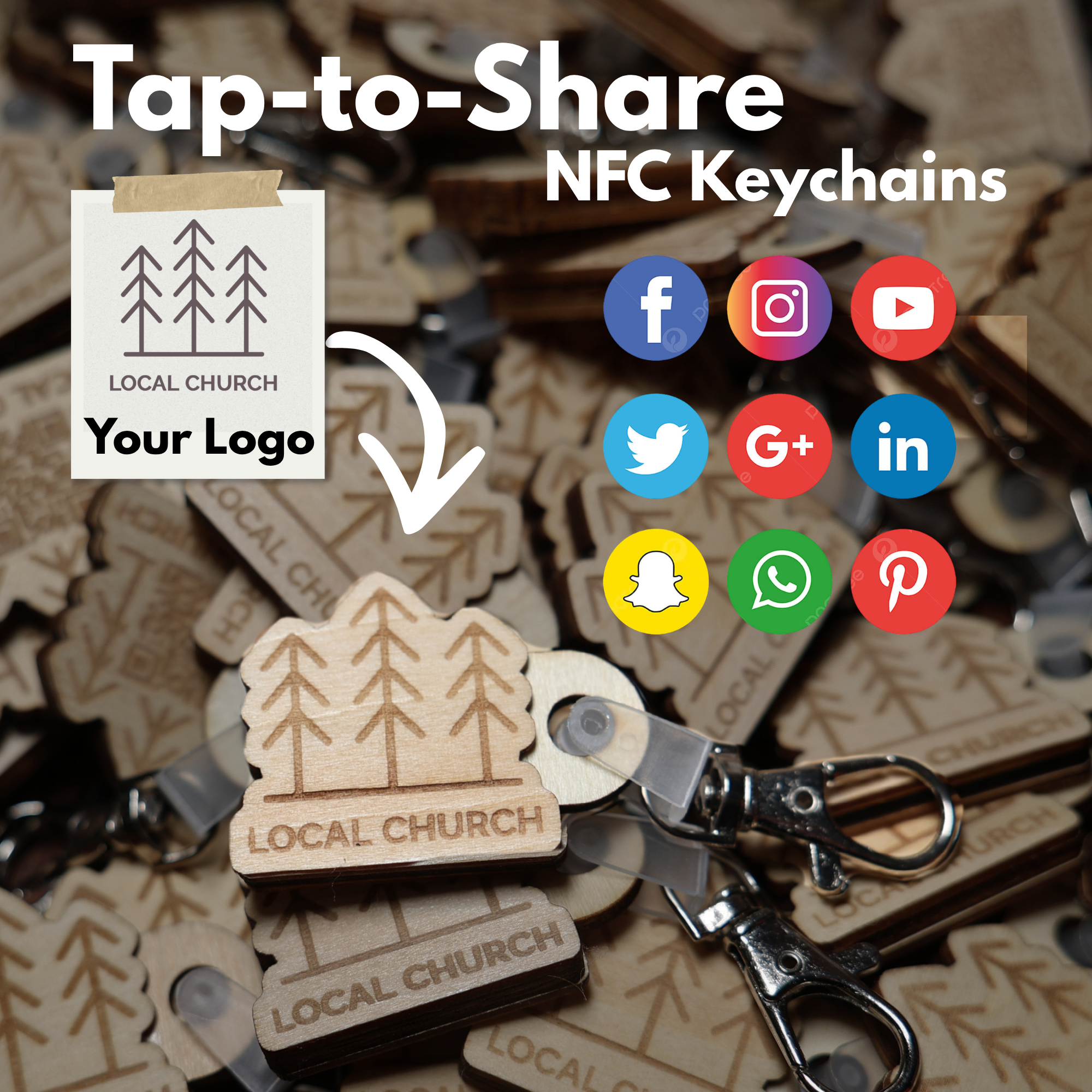 Custom NFC Keychains for Events