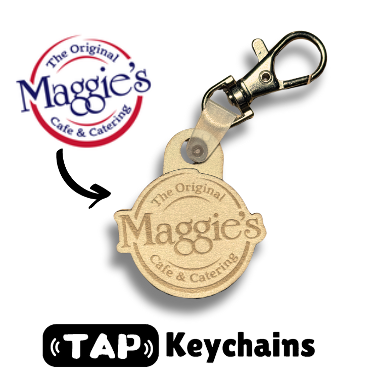 Create Your Own Shape NFC Keychains | Custom Shape/Logo | Tap-to-Share