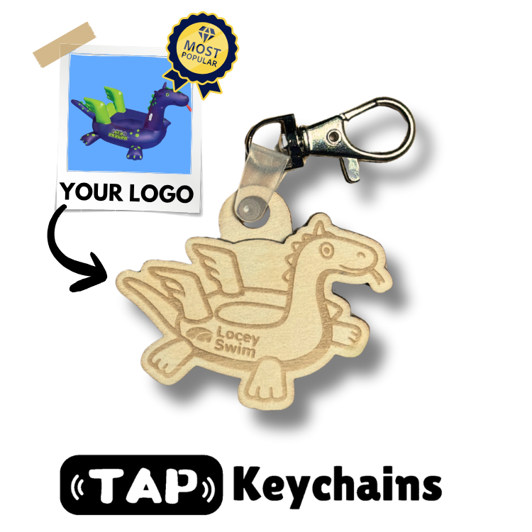 Create Your Own Shape NFC Keychains | Custom Shape/Logo | Tap-to-Share