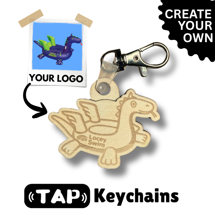 Create Your Own Shape NFC Keychains | Custom Shape/Logo | Tap-to-Share