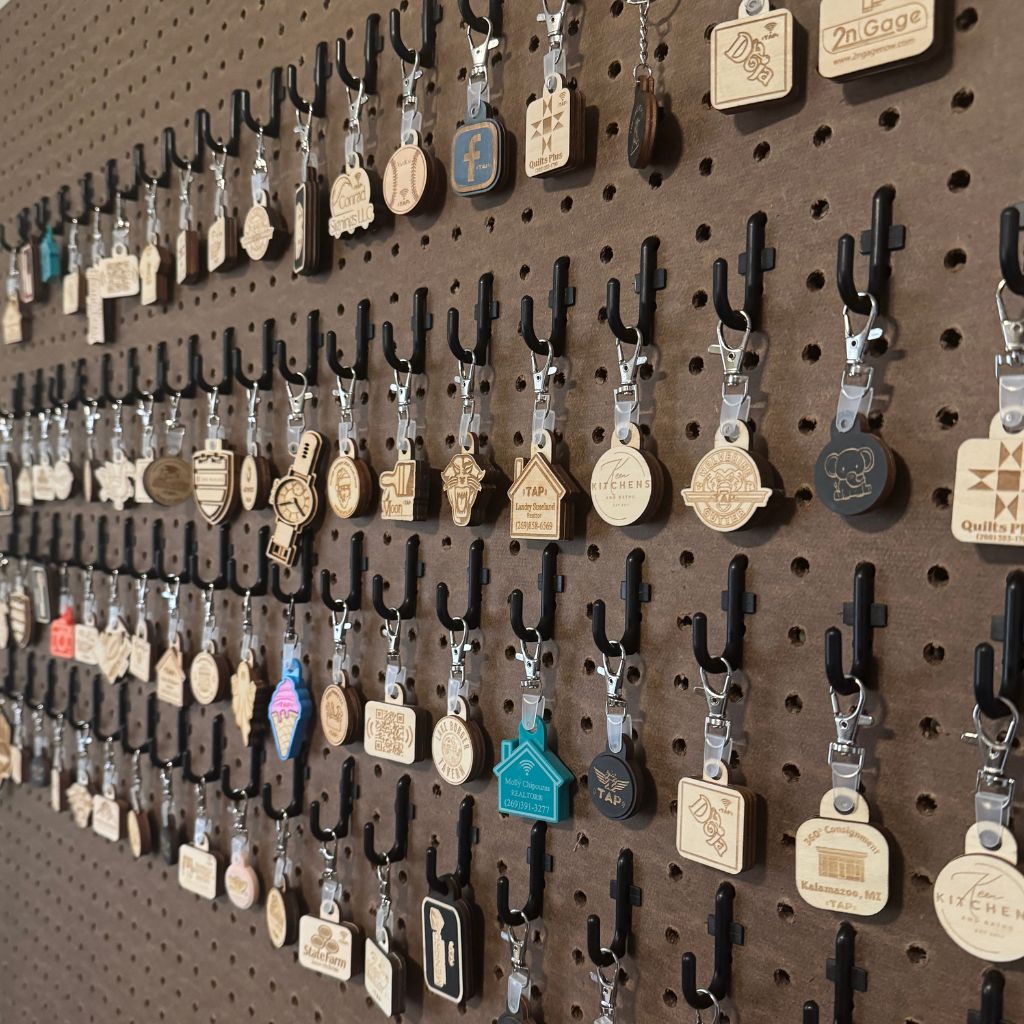 Create Your Own NFC Keychains | Custom Logo/Shape